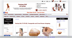 Desktop Screenshot of fantasygirl.co.uk